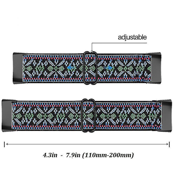 For Xiaomi Redmi Watch 3 Watch Strap Elastic Nylon Adjustable Smart Watch Band - Arrow [GGL] Wine red, Wine Red Style G Xiaomi Redmi Watch 3
