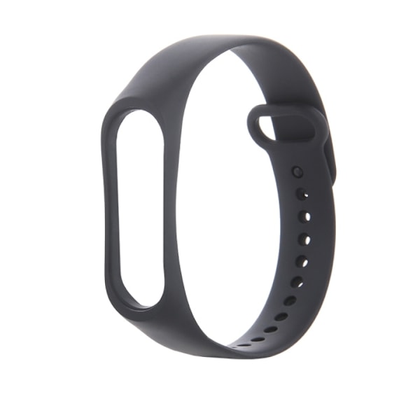 Silikonarmband för Xiaomi Mi Band 3 / 4, Svart (LGL)