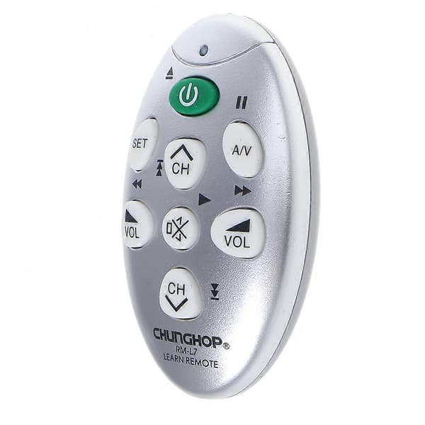 Universal Mini Læringsfjernkontroll RM-L7 for DC 3V for TV/SAT/DVD/CBL/DVB-T (LGL)