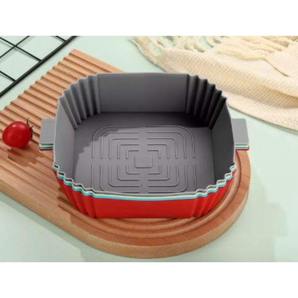 Silikonskål för Air Fryer (LGL) Grå Grå
