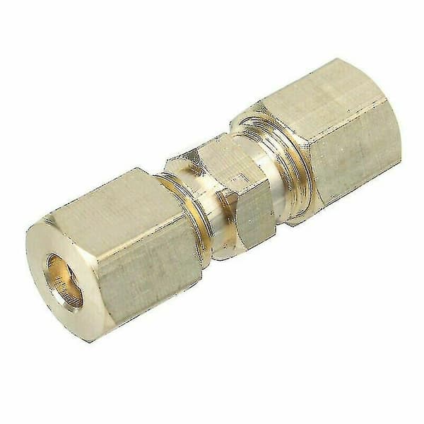 5x Mässing Bromsrörskoppling Rörskarv Rörkoppling 33mmx10mm (LGL)