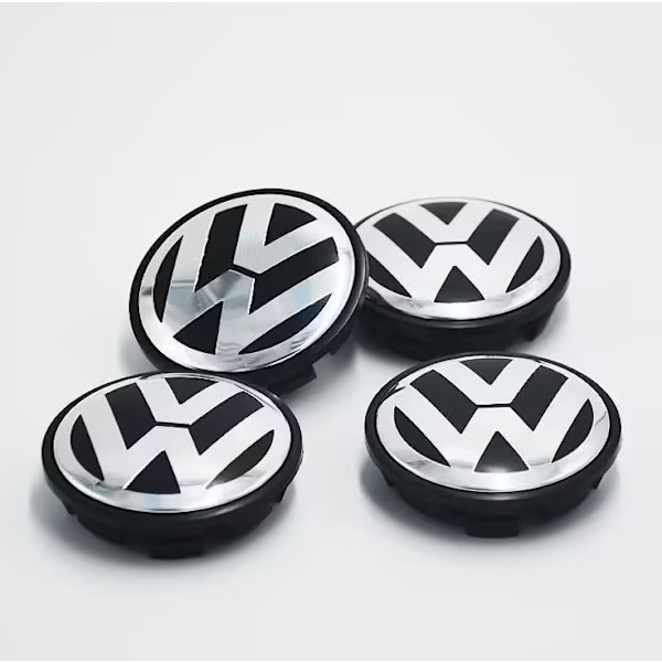 VW logo for felger, ytre diameter 56 mm, felghette, felgmerke (LGL)
