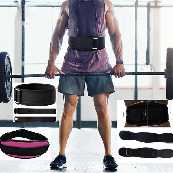 Vægtløftningsbælte Rygstøttebælte til Powerlifting Cross Training Squats (LGL)
