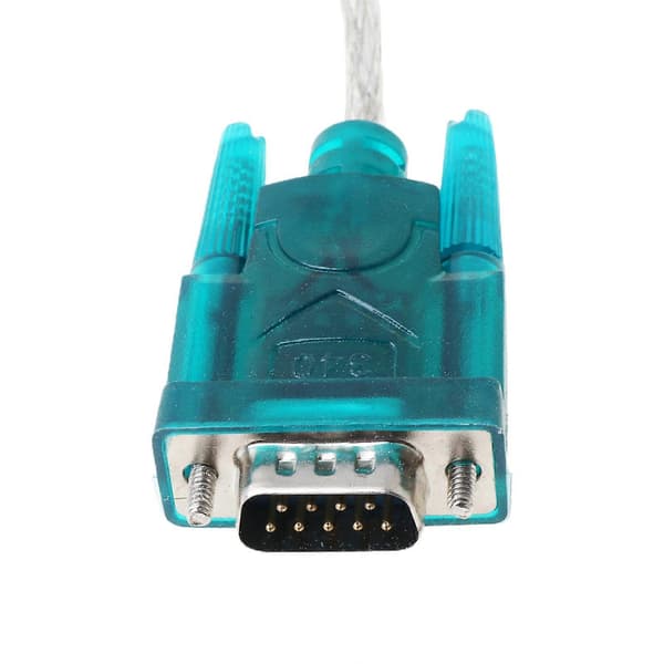 Musta USB - RS232 RS-232(DB9) -sarjakaapeli, standardisovitin PC:lle (LGL)