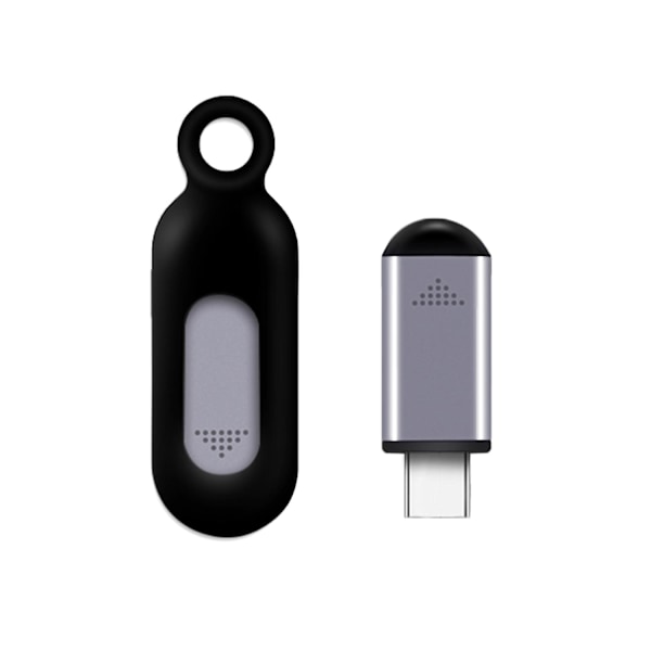 Trådlös Smarttelefon Infraröd Sändare Universell Mini Fjärrkontroll med Typ-C Anslutning Rep LGL Grey