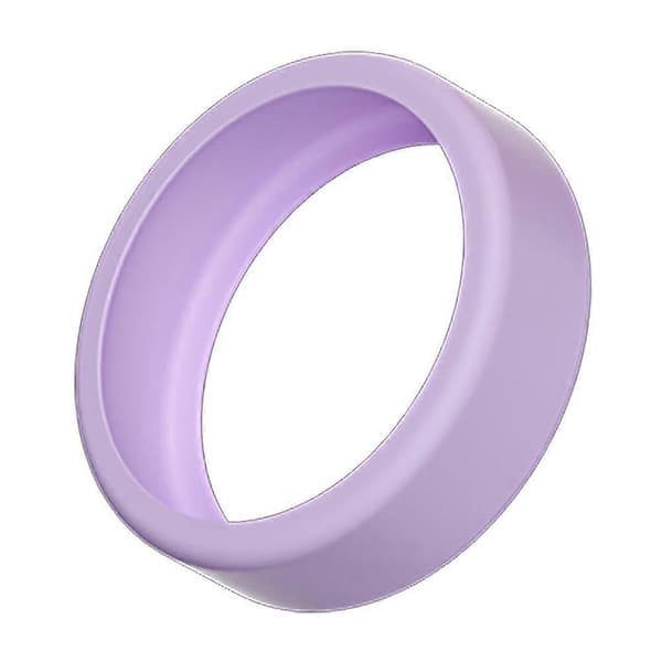Ringbeskytter for Oura Ring Gen3 Elastisk Silikon Ringdeksel - Størrelse: S Transparent LGL Multicolor Size:S Purple