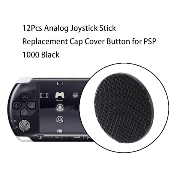 6 stk Analog Joystick Spak Erstatningshette Deksel Knapp For PSP 1000 (LGL)