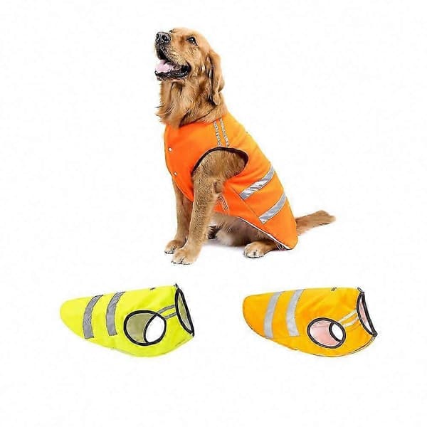 ZK-1 Hund Reflexväst - Limegrön för Hög Synlighet (LGL) S