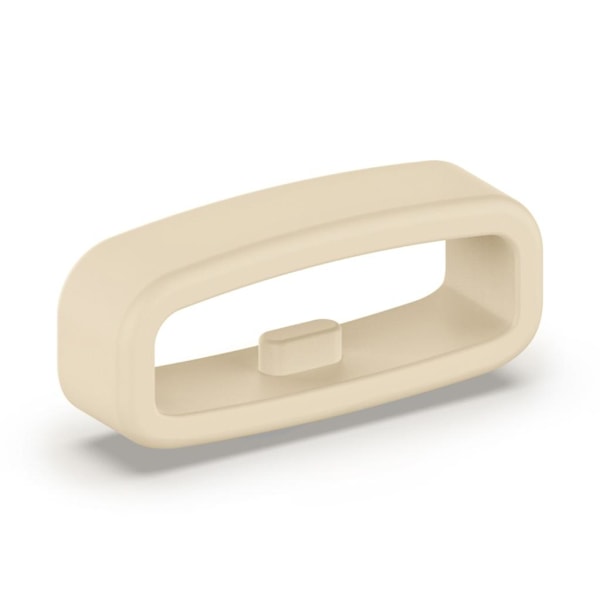 Rem til urrem, silikone, fastgørelsesring, holder, 18mm/20mm/22mm, bæltestropper [GGL] White 18MM