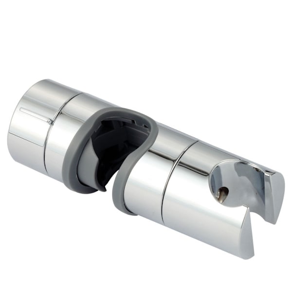 INF Käsisuihkun pidike suihkutangolle säädettävä 18-25 mm ABS Hopea (LGL)