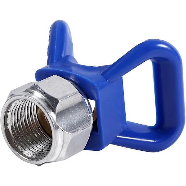 Airless malingssprøytepistol, flat dyse, setebeskytter, universalverktøy (blå) (LGL)