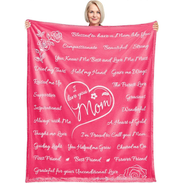 Mors Dag Presenter till Mamma, Filt Presenter till Mamma Presenter LGL Pink