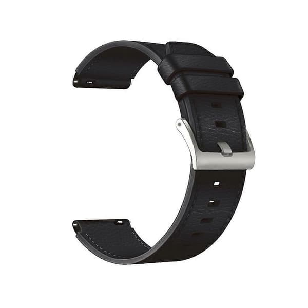Huawei Watch GT2 Pro -kellon nahkaranneke (musta) (LGL) Black