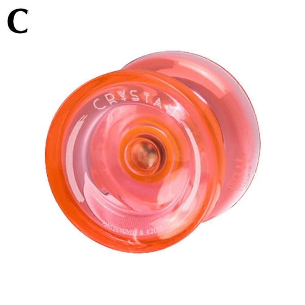 Yoyo - Magic Toy Yoyo K2, Transparent, Fargerik, For Gutter, Klassisk, Barndom, Ball, For Nybegynnere LGL K2 Orange