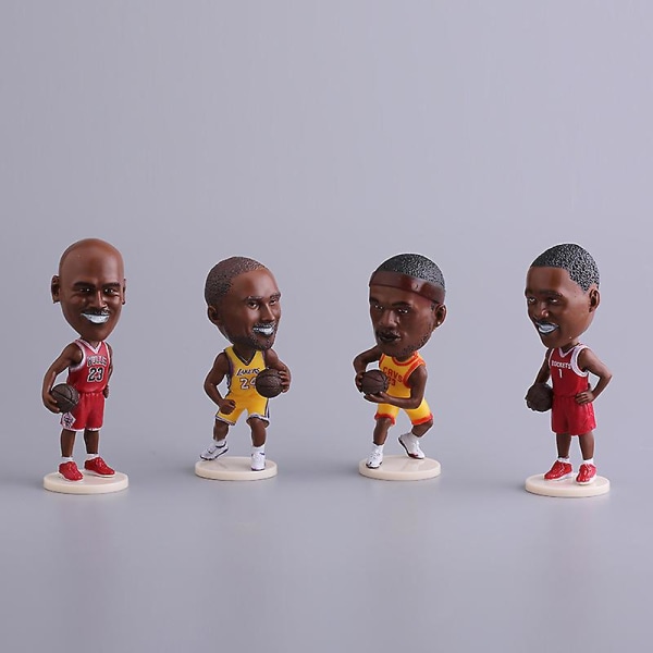 Betterlifefg-Michael Jordan Action Figure -patsas Bobblehead Koripallo Nukke Koriste