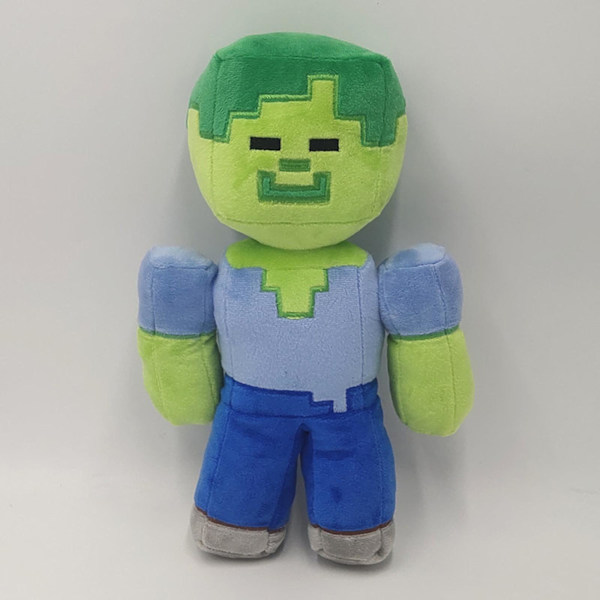 Minecraft Plyschdocka Mjuk Kreativ Present Fylld Leksak Sitting Steve
