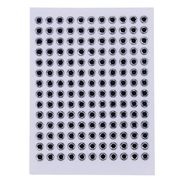 XIDIAOYU fiskesluk øye 3D simulering fluefiske crankbait kunstig fiskeøye LGL B QT103A4 4mm154pcs