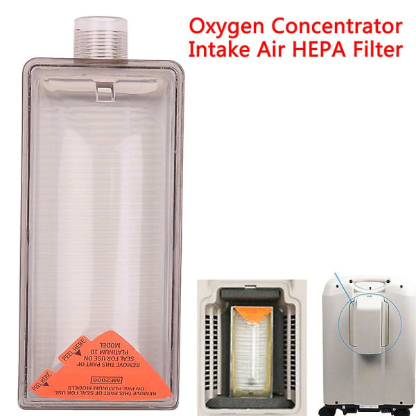 Invacare Oxygen Cconcentrator Perfecto Platinum imuilman hepa-suodatin 1131249 one size