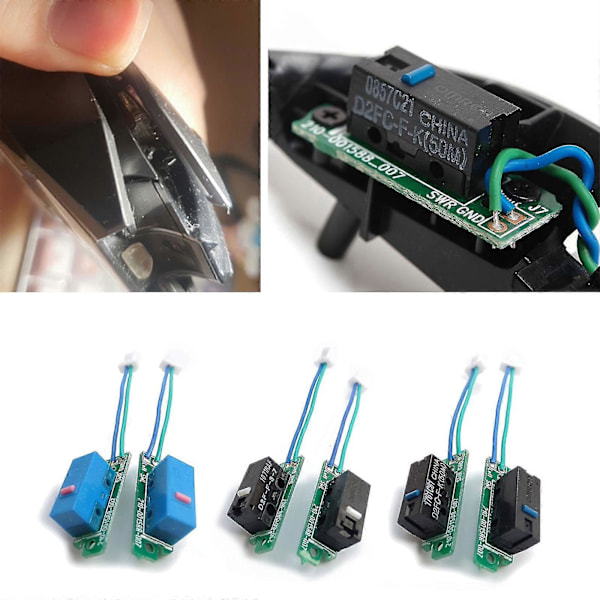 Musebryter Knappebrett Reparasjon Erstatning 2 stk For Logitech G903/g900 80m LGL B