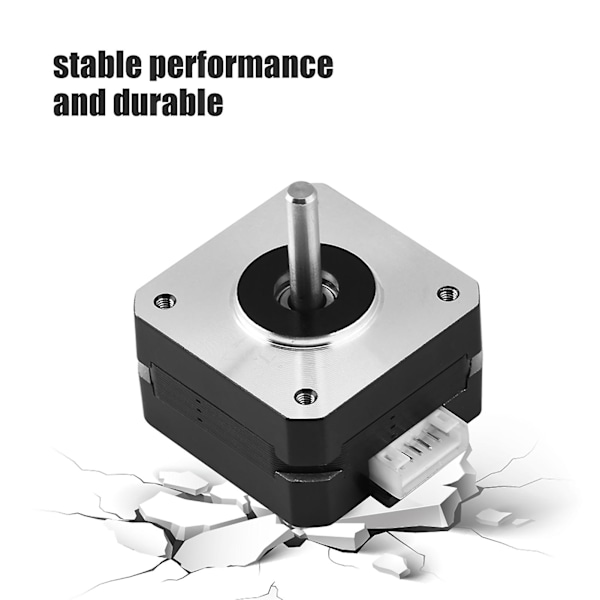 Extruder Stepper Motor, 3D-skrivartillbehör Stepper Stepper Motor DC Elektrisk Motor Exceptionellt Hantverk LGL