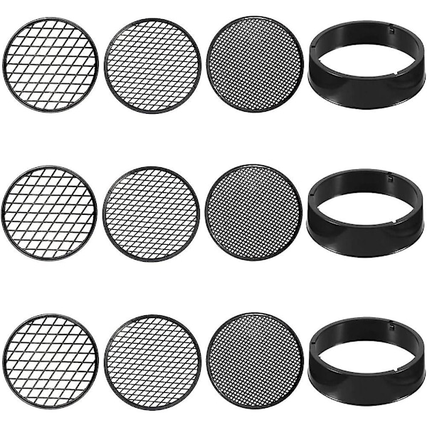 3pack Sifting Pan Outdoor Gold Panning Soil Sifter Garden Sieve Mesh Garden Mini Sifting Pan Soil S