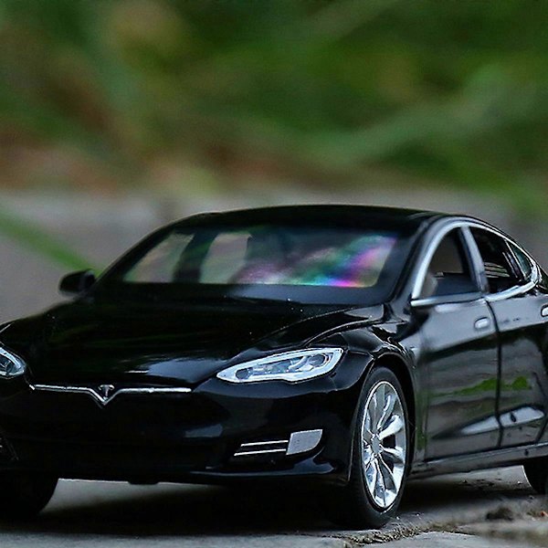 Tesla Model S 100d Støbt Modelbil Legetøj (LGL)