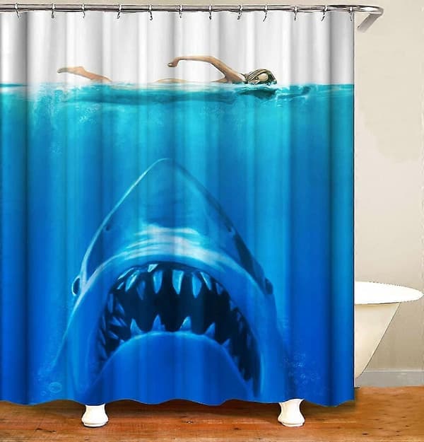 Jaws Suihkuverho Hai (LGL)