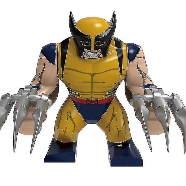 Batman Crocodile Killer 10,5 cm Figurblock Byggnad Byggsten Leksak Present-xh[GL] Wolverine