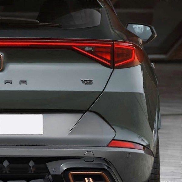 3D Metallinen VZ VZ5 -embleemitarra takaluukkuun Leon Ibiza Altea Exeo Ateca Toledo Formentor Born e-Racer -lisävarusteisiin LGL 3