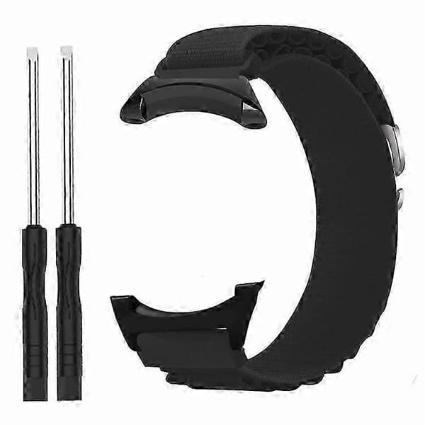22mm Nylon Loop Urrem til Suunto Core - Justerbar håndledsrem med stik (LGL) Black