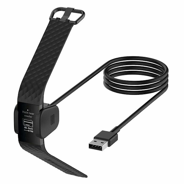 INF Oplader til Fitbit Charge 3/4 (LGL)