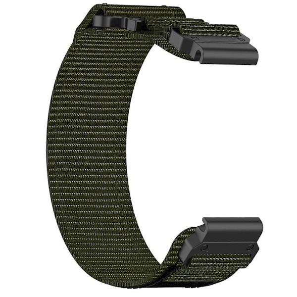 22mm Nylon Klokkereim For Garmin Instinct 2 Solar LGL Army Green