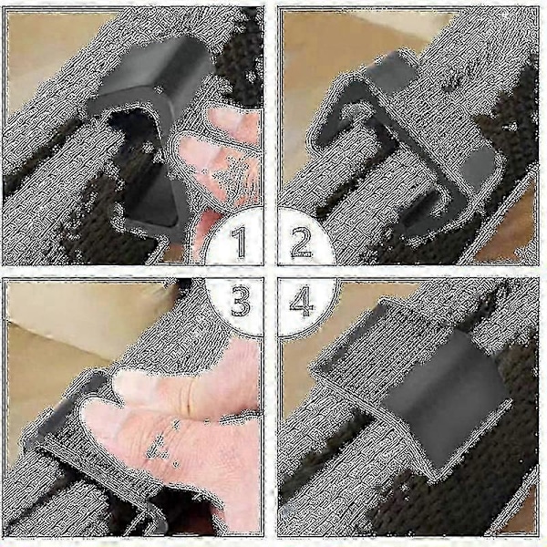 Kestävä ulkokäyttöön tarkoitettu rottinkituolin kiinnike - 8 kpl rottinkihuonekalujen pidike - HYVÄ LGL Card Slot 5.25cm