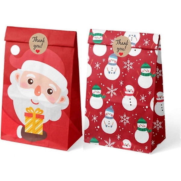 Julklappspapper Set - 6 Designer (12 Ark) - Julklappspapper (LGL)