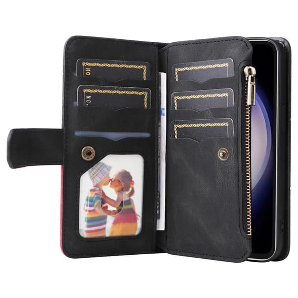 KS Wallet Case til Samsung Galaxy S23 FE - Sort