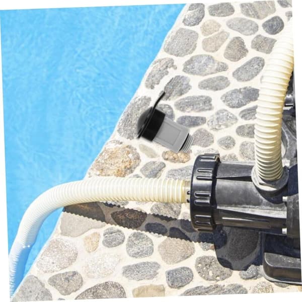 2st liten ventiladapter lämplig för luftfyllningsventil, utlösningsdelar, luftventilkåpa, poolbytesventil i plast (LGL)