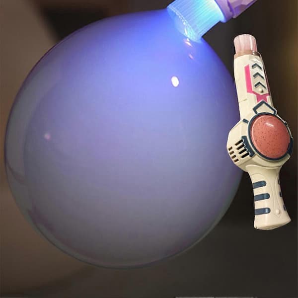 Handhållen Bubbelmaskin Roliga Säkra Elastiska Bubblor Handskar för Barn (LGL) Blue