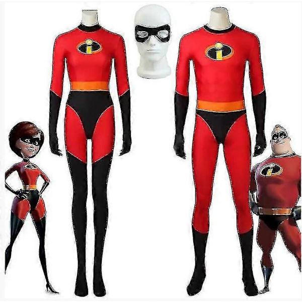 The Incredibles Kostymdräkt Halloween Party Karneval Set LGL 140
