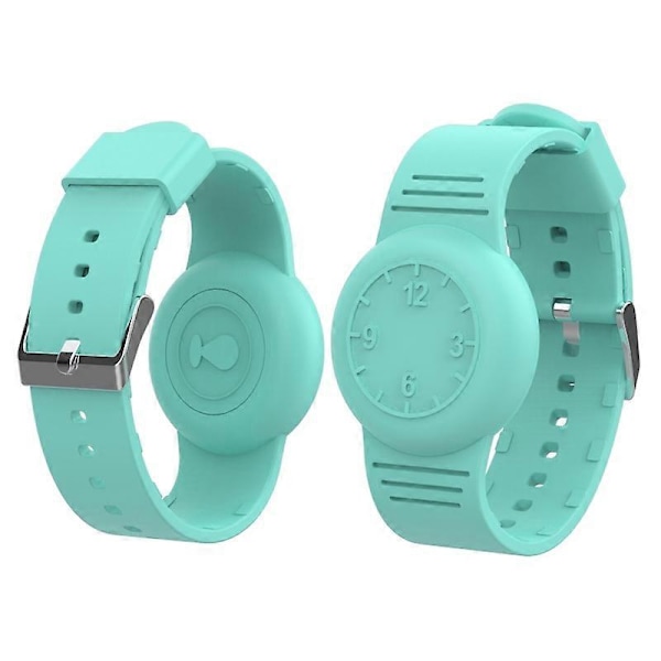 Mjukt skydd för Apple AirTag Tracker, klockarmband för barn i silikon med klocksiffror LGL Multicolor Style C