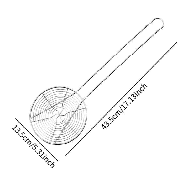 Edderkoppsil Rustfritt stål, rustsikker, for grønnsaker, pommes frites, matlaging (LGL)