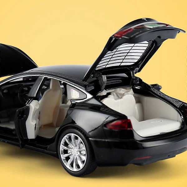 Tesla Model S 100d Støbt Modelbil Legetøj (LGL)
