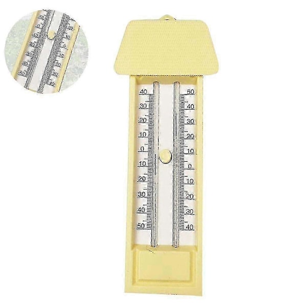 P Digital Max Min Drivhustermometer - Max Min Termometer til Måling af Maksimum og Minimum Temperaturer i et Drivhus LGL