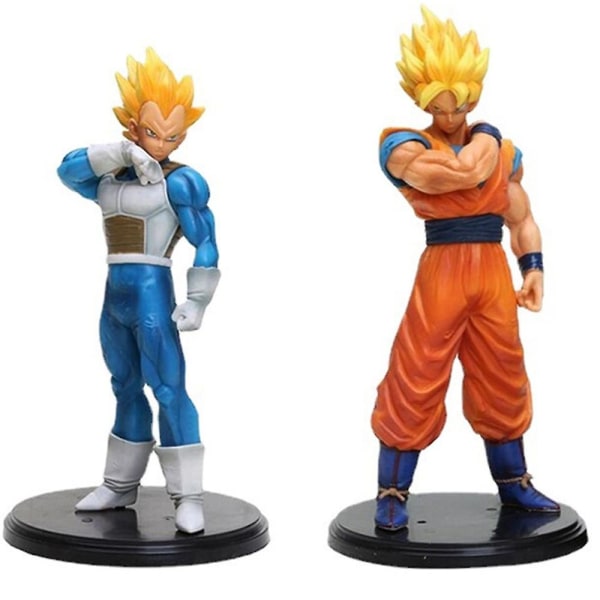 Anime Dragon Ball Z Super Vegeta Son Goku Anime Figure Toys Collection Doll Model Ornament Gifts For Fans