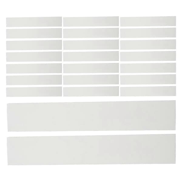 Engångs Ätpinnar i Vitt Kraftpapper Fodral för Förvaring 50st Förpackningspåsar (LGL)