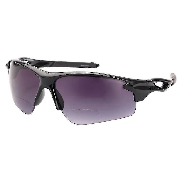 The Athlete Polarisoivat Kevyet Urheilulliset Wrap-malliset Bifokaaliset Aurinkolasit LGL Black