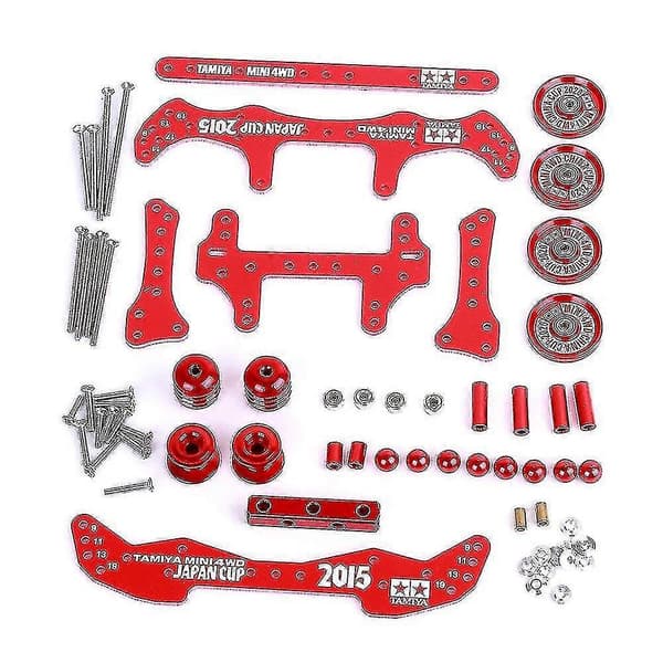 1 Set Ma/ar Chassi Modifieringsset Kit För Tamiya Mini 4wd Rc Bil,b (LGL)