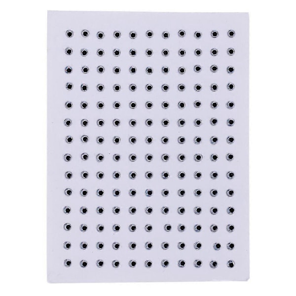 XIDIAOYU fiskelokke øje 3D simulation fluefiskeri crank bait kunstigt fiskeøje LGL B QT103A4 4mm154pcs