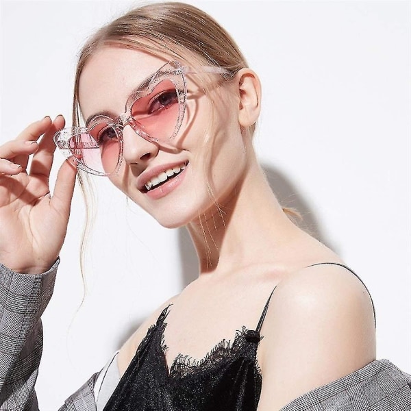 Sunglasses Heart Sunglasses Women Cat Eye Sun Glasses Retro Love Heart Shaped Glasses Y5140