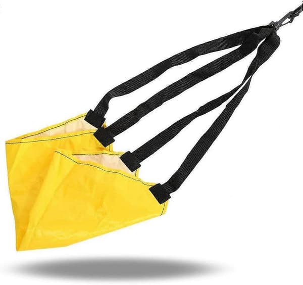 Pool Parachute, Motståndsband för simträning - Gul (LGL)