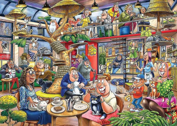 Mysterium 28 Kattkaos! Pussel (1000 Bitar) (LGL) 1002 Pieces